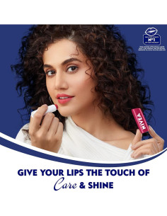 Cuidado Labial Nivea Cereza Brillo Frutal 4.8g 2