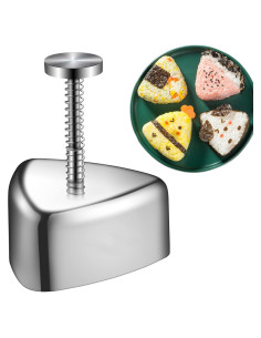 Molde de Arroz Triangular Shoxil de Acero Inoxidable 136g