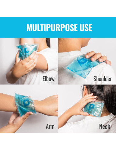 Paquetes de Hielo Caliente y Frío IceWraps - 6 Unidades 7.6x12.7 cm