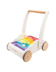 Andador Nube Arcoíris Le Toy Van con 45 Bloques de Madera