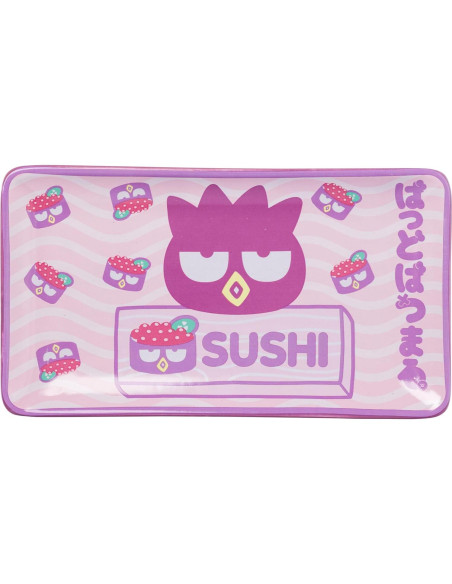 Conjunto de Sushi Cerámica Badtz Maru Sanrio 3 Piezas