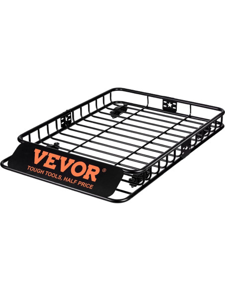 Canasta de Carga para Techo VEVOR 117x91 cm 90.7 kg Rojo