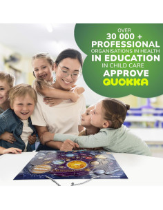 Puzzles Magnéticos Quokka para Niños 3 a 5 Años - Mapas 2