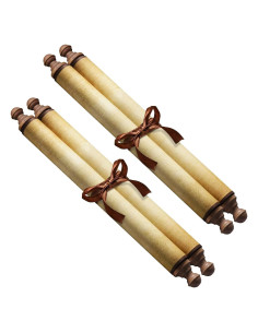 Papiro en Blanco Vintage Makevivi 2 PCS 18x80 cm para Escritura