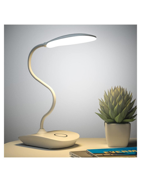 Lámpara de Escritorio LED DEEPLITE 5W Batería Recargable 3 Modos