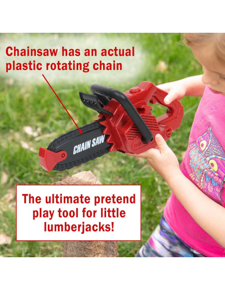 Sierra de Juguete TeganPlay con Sonido y Accesorios