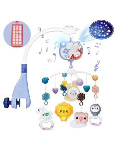 Móvil de Cuna Musical HCFJEH con Proyección y Control Remoto