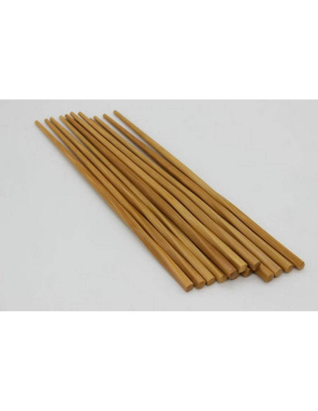 Palillos de Bambú Reutilizables JapanBargain 3650 - 5 Pares 22.86 cm