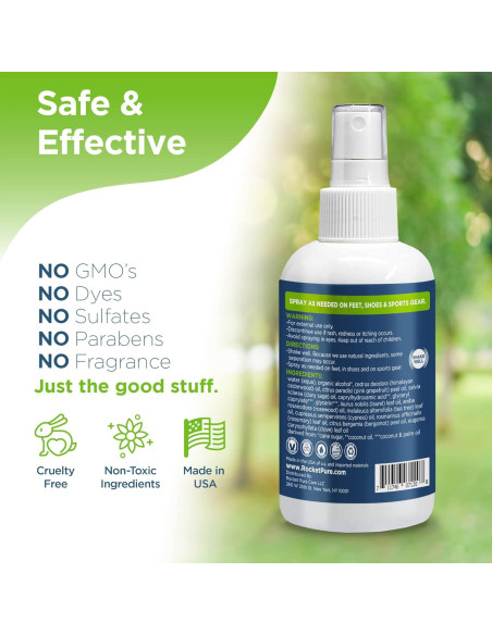 Desodorante Natural para Pies y Zapatos Rocket Pure 118 ml Desodorante Natural para Pies y Zapatos Rocket Pure 118 ml