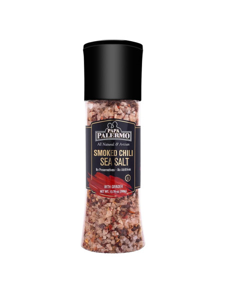 Sazonador de Sal de Mar con Chile Ahumado Palermo 204g