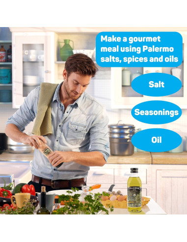 Sazonador de Sal de Mar con Chile Ahumado Palermo 204g