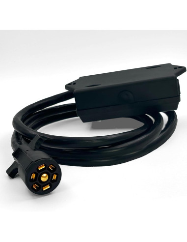 Kit de Arnés de Cableado para Remolque GLUWPA 7 Pines 8 Pies