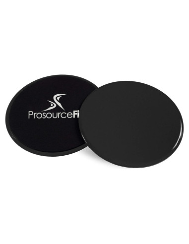 Discos Deslizantes ProsourceFit Core - Juego de 2, Negro