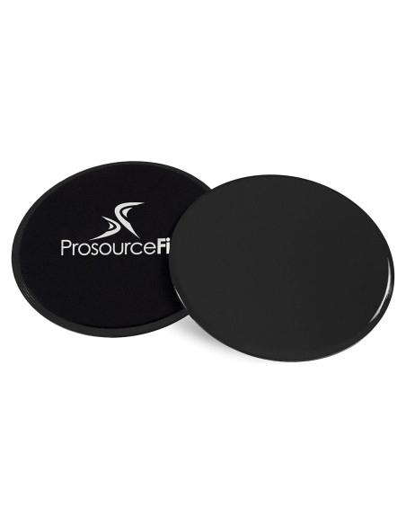 Discos Deslizantes ProsourceFit Core - Juego de 2, Negro