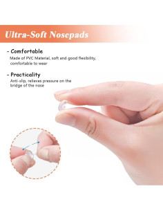 Kit de Almohadillas para Gafas Eyech 150 Pares Suaves 2