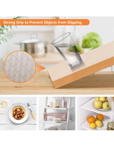 Forro de Estante StaHom 30x150 cm EVA Impermeable Claro