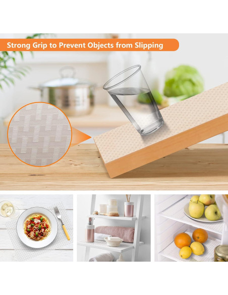 Forro de Estante StaHom 30x150 cm EVA Impermeable Claro