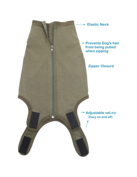 Traje de Recuperación para Perros Caslfuca - Post Quirúrgico