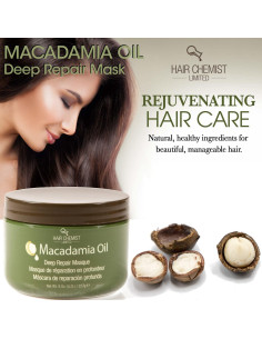 Mascarilla Reparadora Hair Chemist con Aceite de Macadamia 236.6 ml 2
