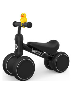Bicicleta de equilibrio Bobike Clásica Negra para bebés 12-36 meses