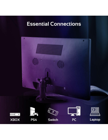 Monitor de PC 15.6" FHD LED Kenowa HTNZIR HDMI VGA