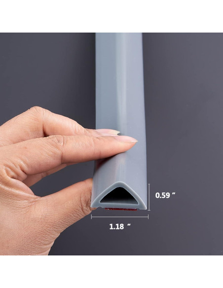 Dique de Agua Plegable Autoadhesivo Aishang Hai 3.05 cm x 1.57 cm