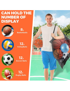 Bolsa de Deporte Extra Grande joyliveCY con Cierre de Cordón 2