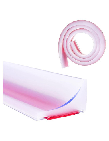 Tapón de Ducha Plegable ZeaoqiT Silicona Transparente 198 cm