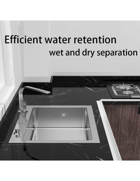 Tapón de Ducha Plegable ZeaoqiT Silicona Transparente 198 cm