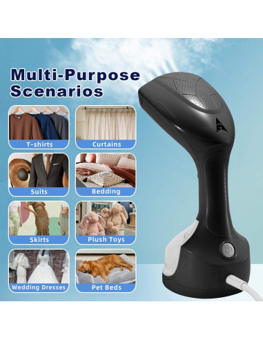 Vaporizador Portátil ASCOT 1600W 280ml Calentamiento 30s