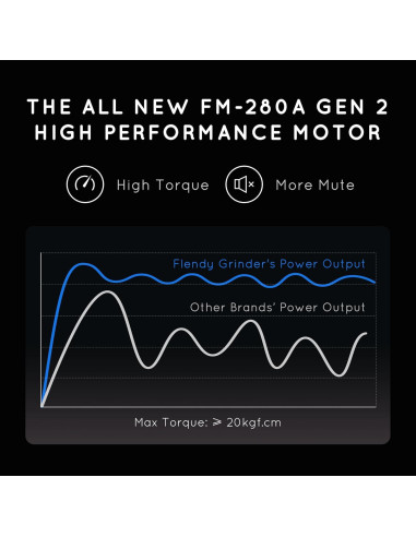 Juego de Molinillos Eléctricos de Sal y Pimienta Flendy Negro