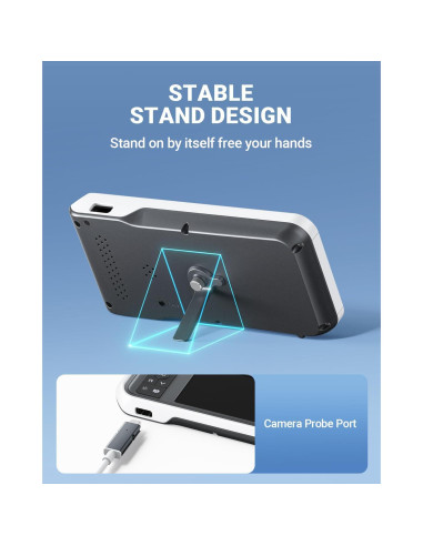 Otoscopio digital ScopeAround con pantalla IPS 4.5" y 32GB