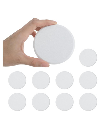 Protector de Pared Redondo 10 Piezas HOME MASTER 8.26 cm