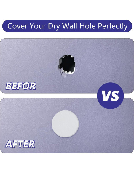 Protector de Pared Redondo 10 Piezas HOME MASTER 8.26 cm