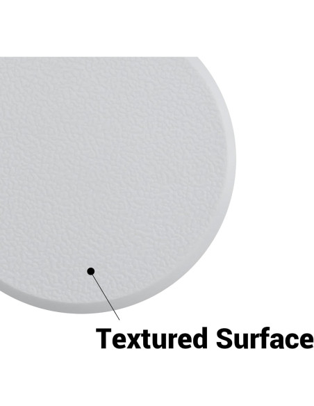 Protector de Pared Redondo 10 Piezas HOME MASTER 8.26 cm