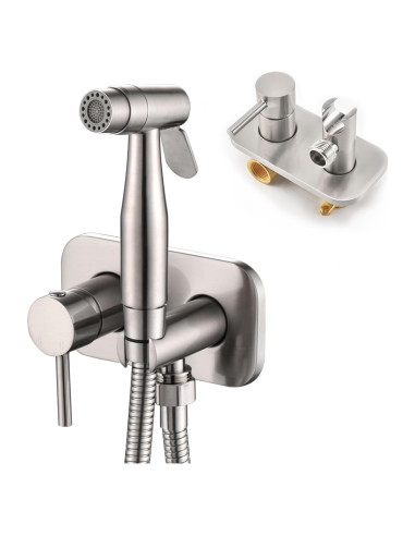 Rociador de Bidet de Mano Senhozi SE-0002-BN Acero Inoxidable