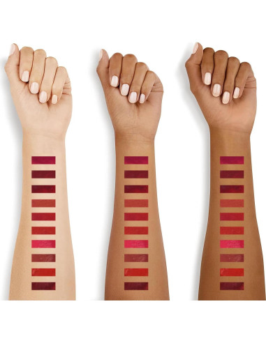 Set de Labiales Líquidos Mate GLAMEER, 10 Colores, Impermeable