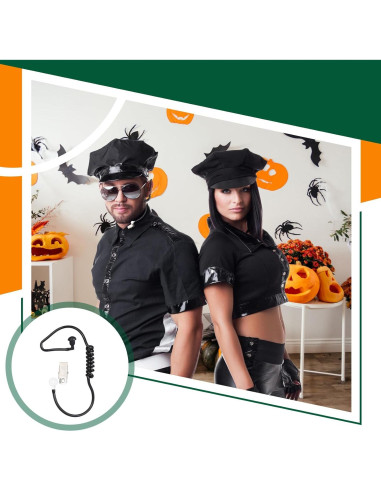 Auriculares de Seguridad Konohan 15 Piezas para Cosplay Negro