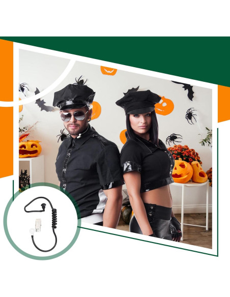 Auriculares de Seguridad Konohan 15 Piezas para Cosplay Negro