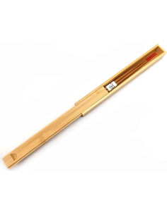 Palillos de Bambú Portátiles JapanBargain 2214 con Estuche 24.77 cm 2