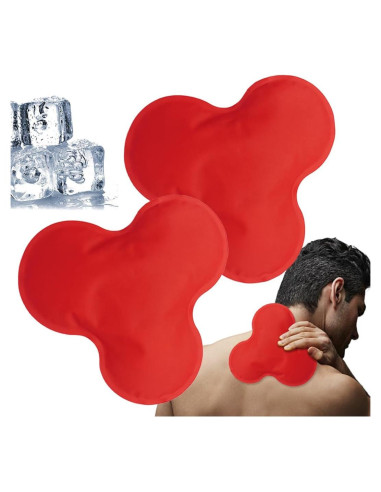 Paquete de Hielo Gel Reutilizable HI FINE CARE para Hombro 23x21cm