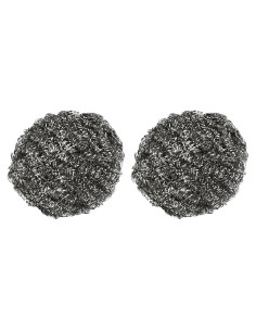 Esponja de Acero Inoxidable Winco SPG-105 - Paquete de 2