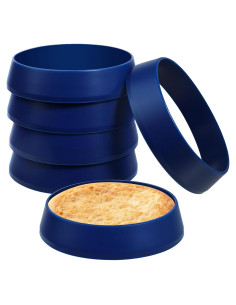 Moldes de Silicona KOLUTI para Muffin 10.2 cm - 6 Piezas