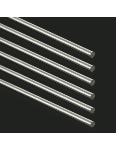 Kit 6 Varillas de Acero Inoxidable Swpeet 3mm x 300mm