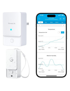 Termómetro Higrómetro Wi-Fi GoveeLife H5107 Interior Exterior