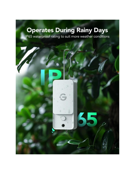 Termómetro Higrómetro Wi-Fi GoveeLife H5107 Interior Exterior