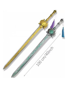 Espada de Cosplay Damdos Naraka Bladepoint 100 cm Espuma PU 2