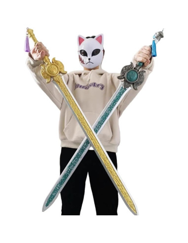 Espada de Cosplay Damdos Naraka Bladepoint 100 cm Espuma PU