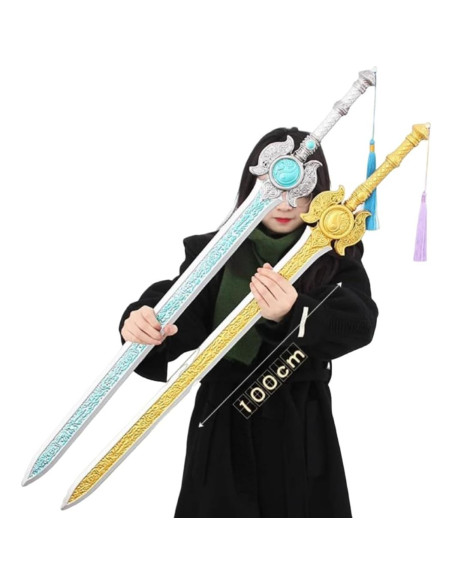 Espada de Cosplay Damdos Naraka Bladepoint 100 cm Espuma PU