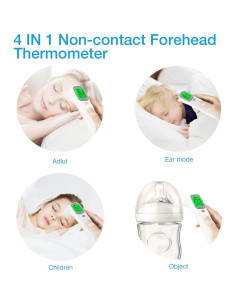 Termómetro Infrarrojo Sin Contacto Wellue AOJ-20A para Bebés y Adultos 2